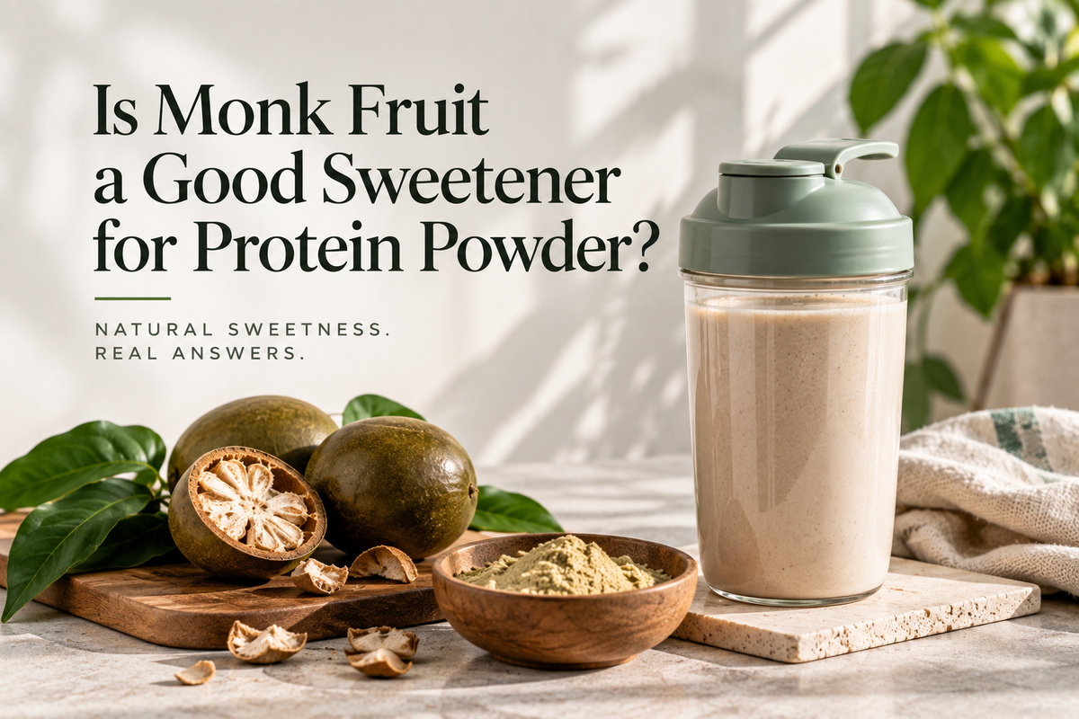 Is Monk Fruit a Good Sweetener for Protein Powder