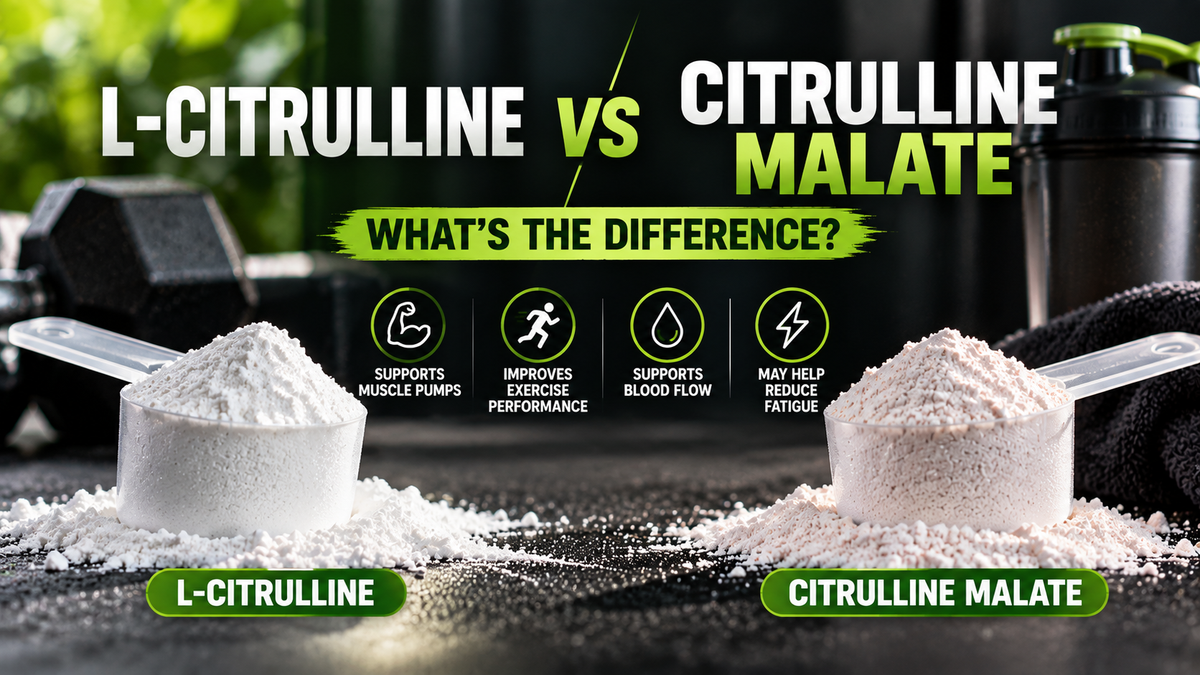 L-Citrulline vs Citrulline Malate What’s the Difference