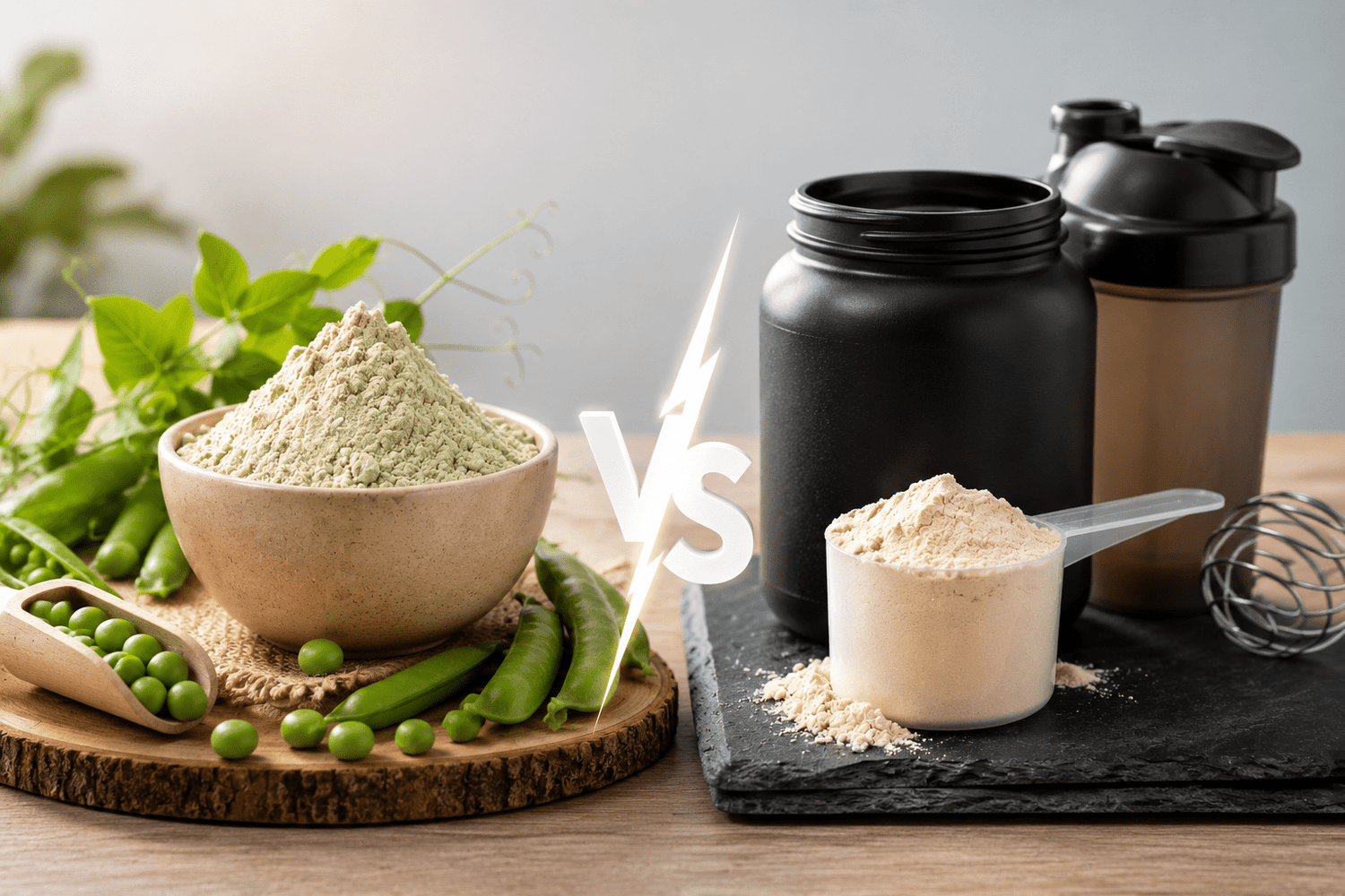 Pea Protein vs Whey Protein