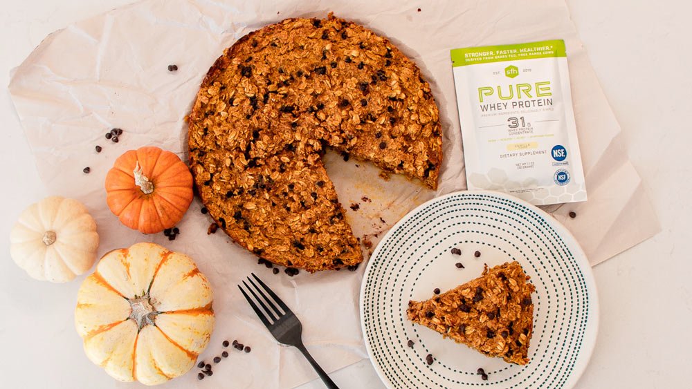 Pumpkin Protein Oat Cake Recipe