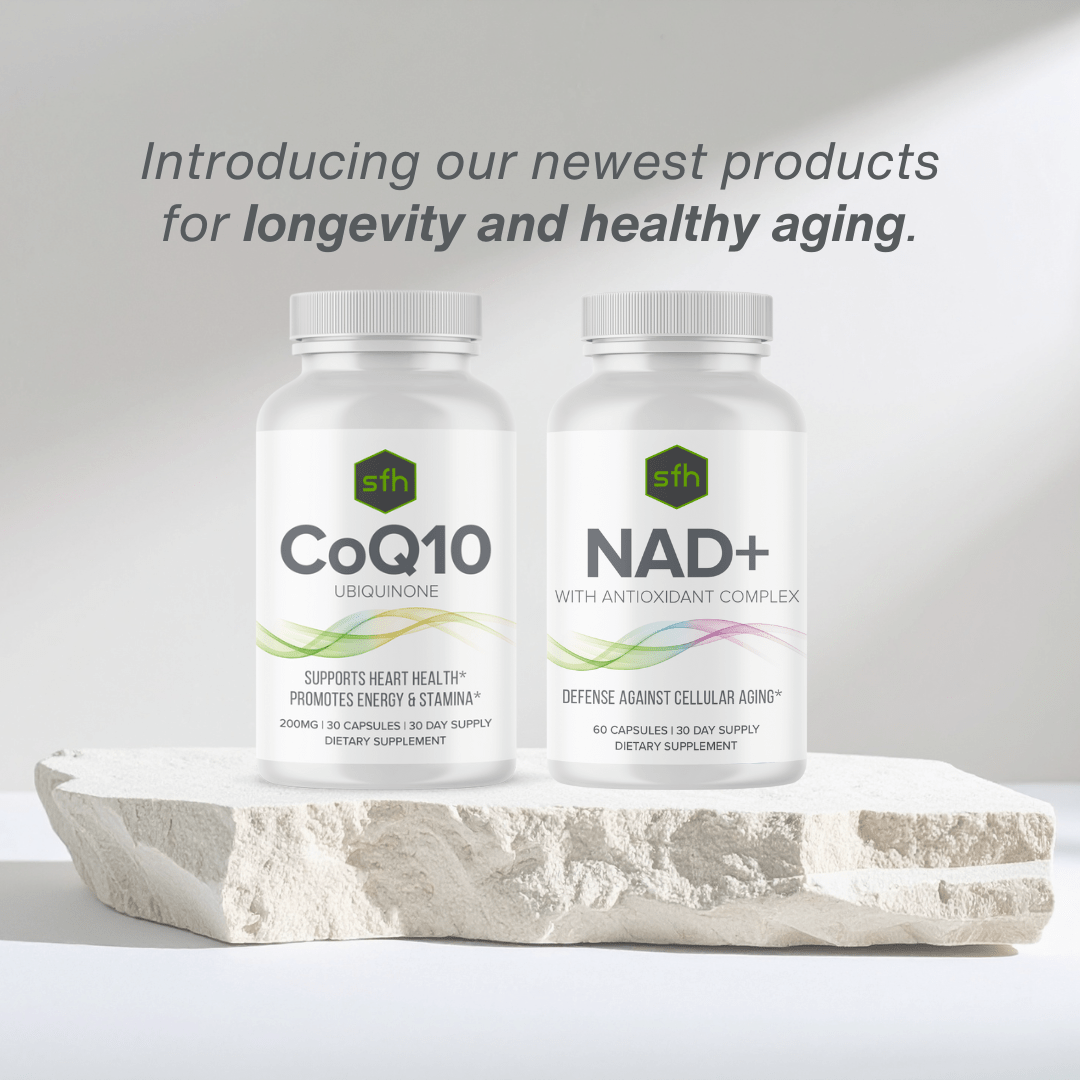 SFH Longevity supplements for healthy aging and vitality