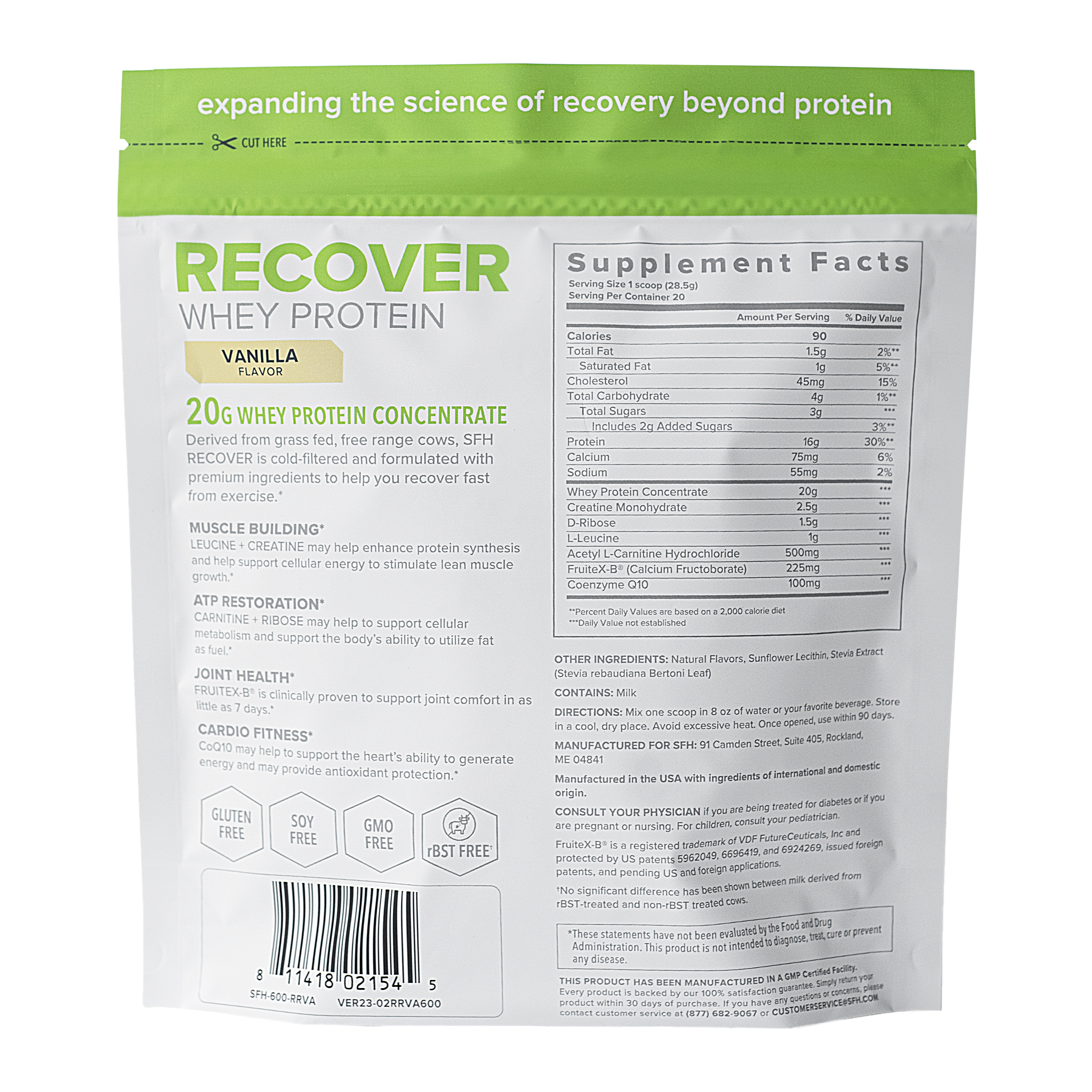 RECOVER WHEY PROTEIN