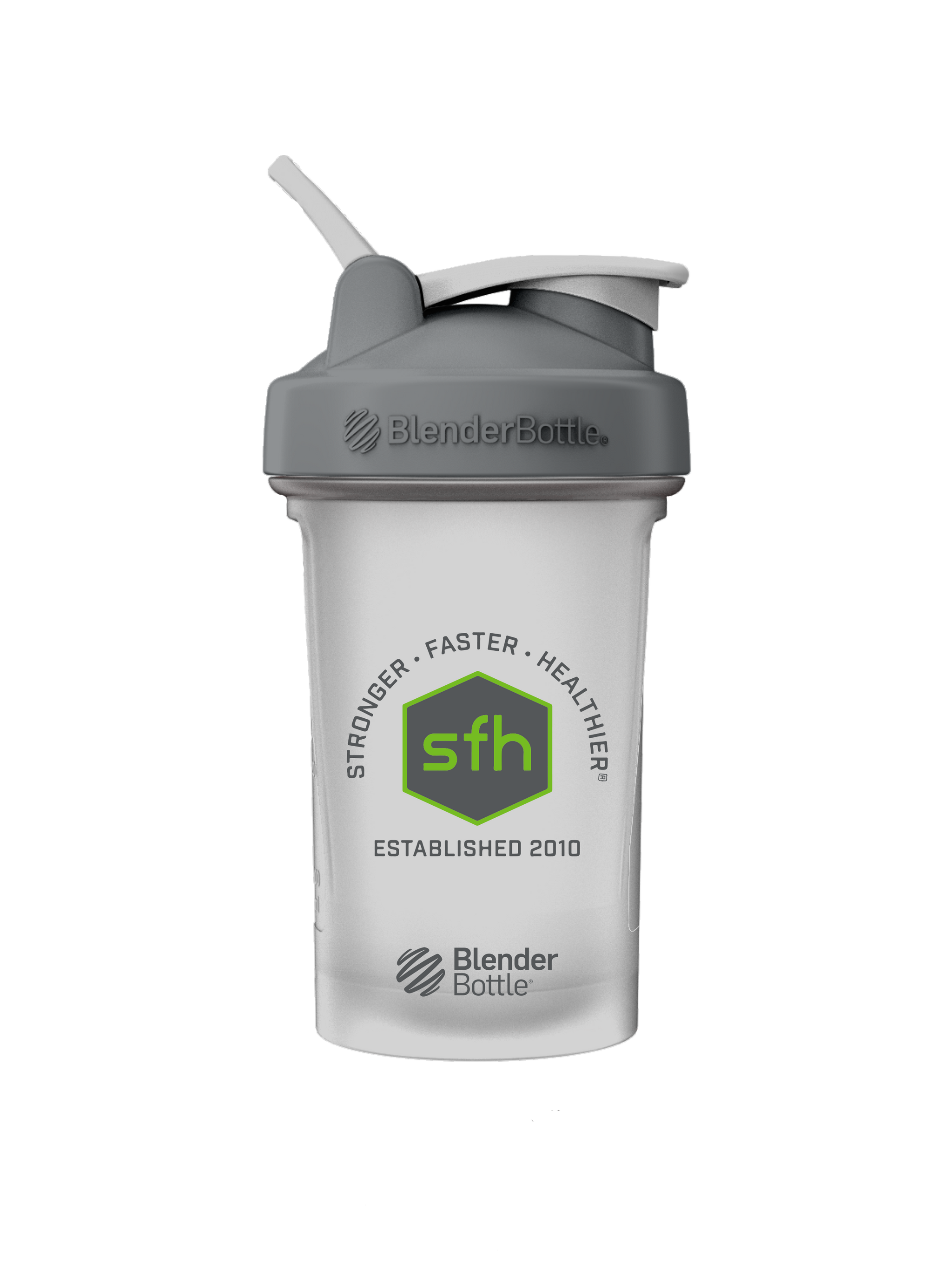 Shaker Bottle Mixer Blender Protein Shakes Pre-Workout Smoothie Drink 20oz  Black