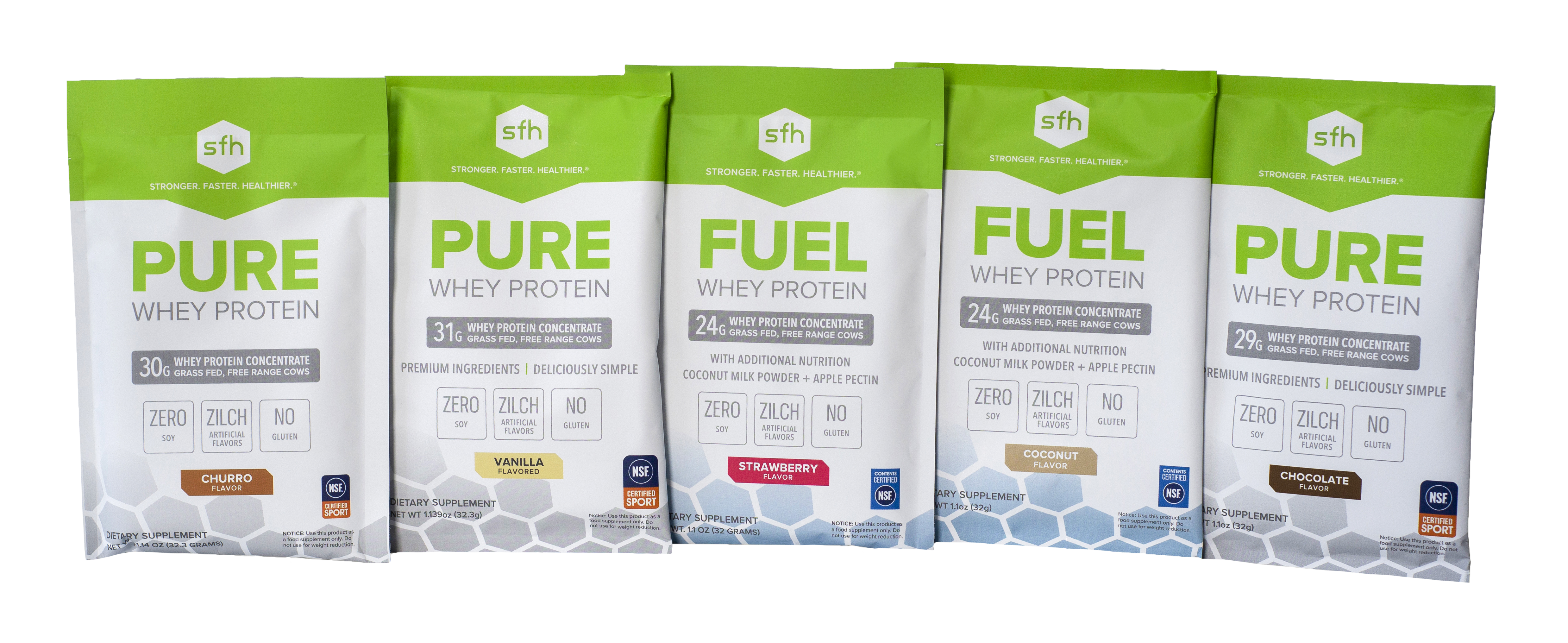 WHEY PROTEIN VARIETY PACK