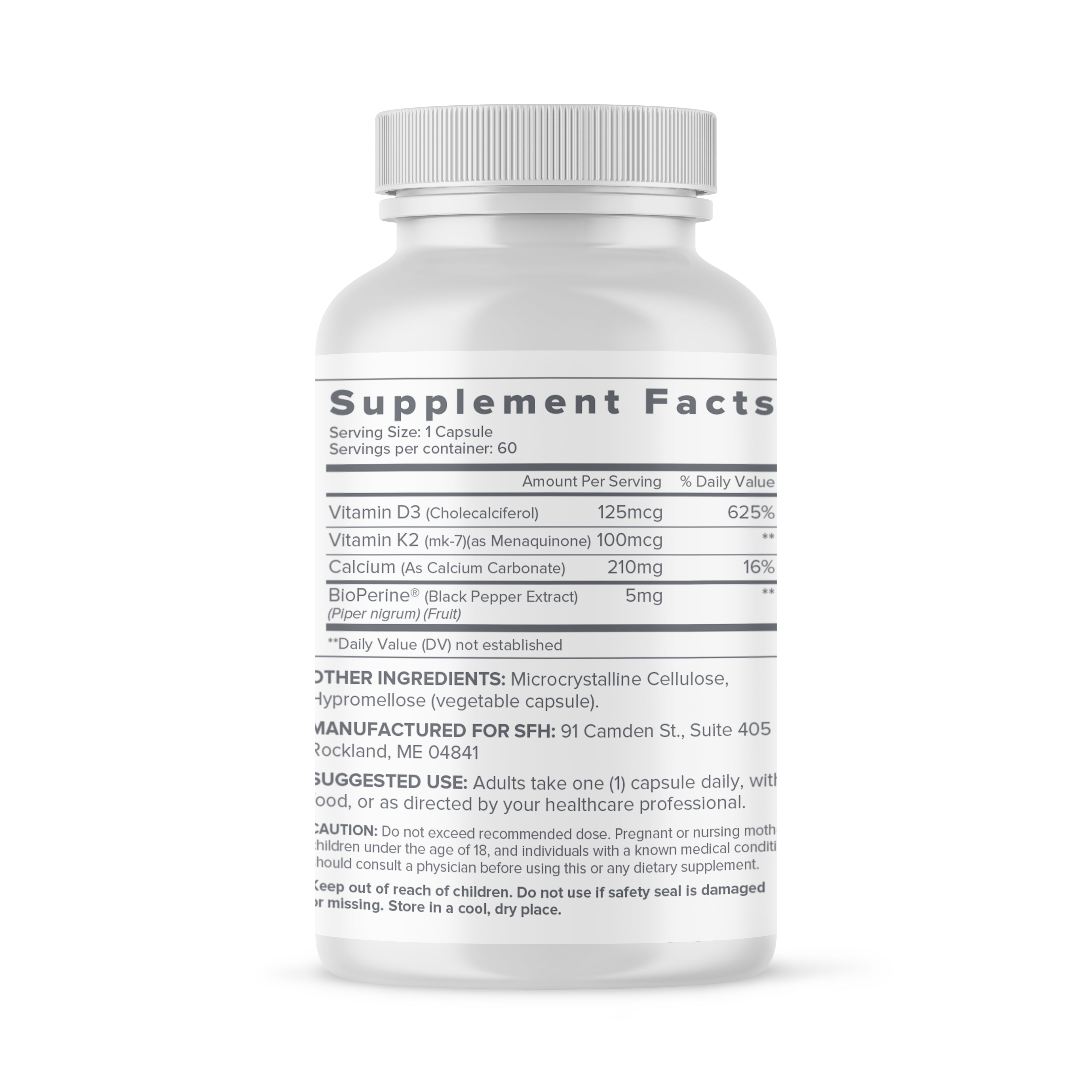 K2 D3 Calcium Complex Bone Support