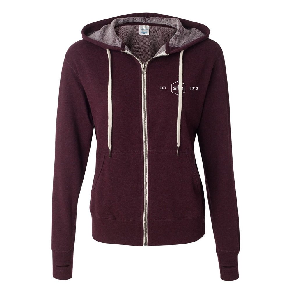 UNISEX ZIP-UP SFH HOODIE.