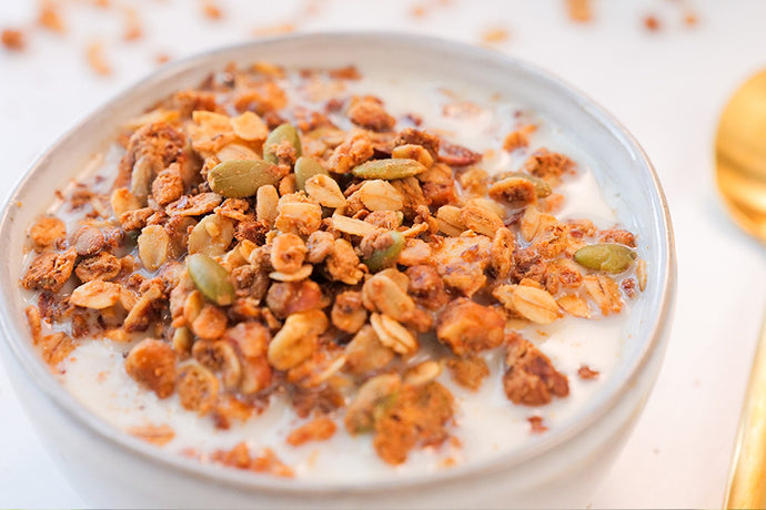 High Protein Vanilla Vegan Granola