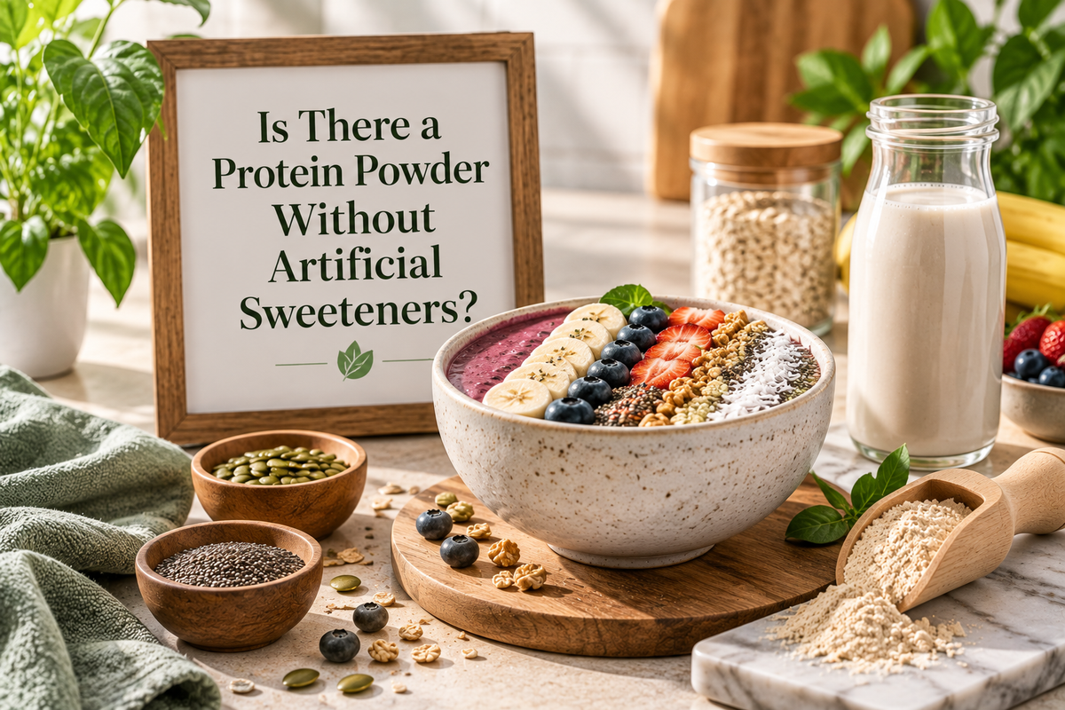 Is There a Protein Powder Without Artificial Sweeteners?