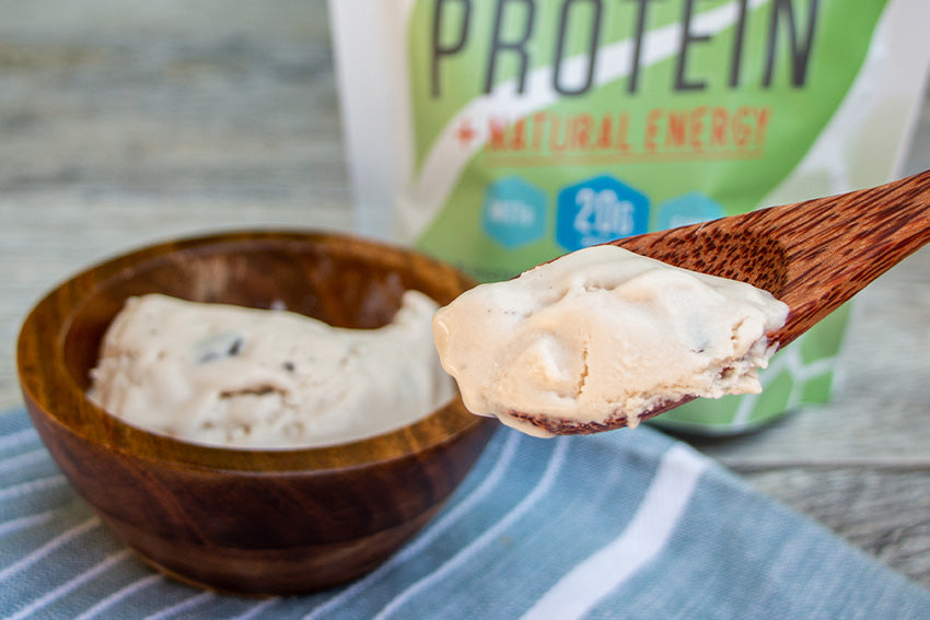 Creamy Vanilla Plant Based Protein Ice Cream