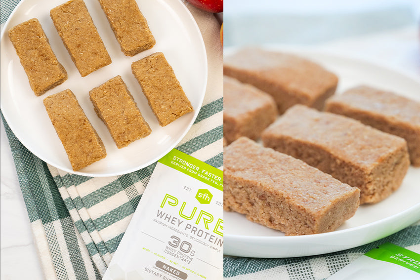 Apple Pie Protein Bars