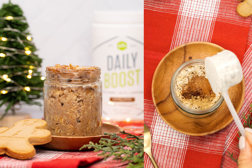 Gingerbread Overnight Oats