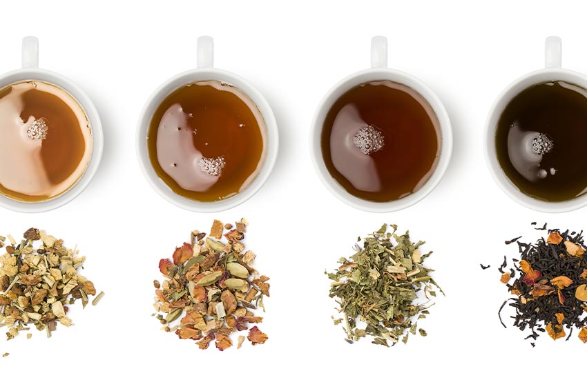 Types Of Tea And Various Ailments They Help