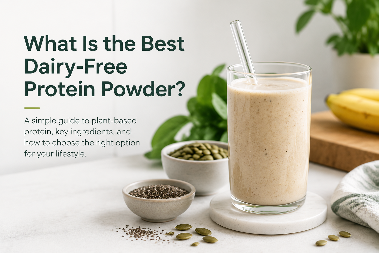 What Is the Best Dairy-Free Protein Powder