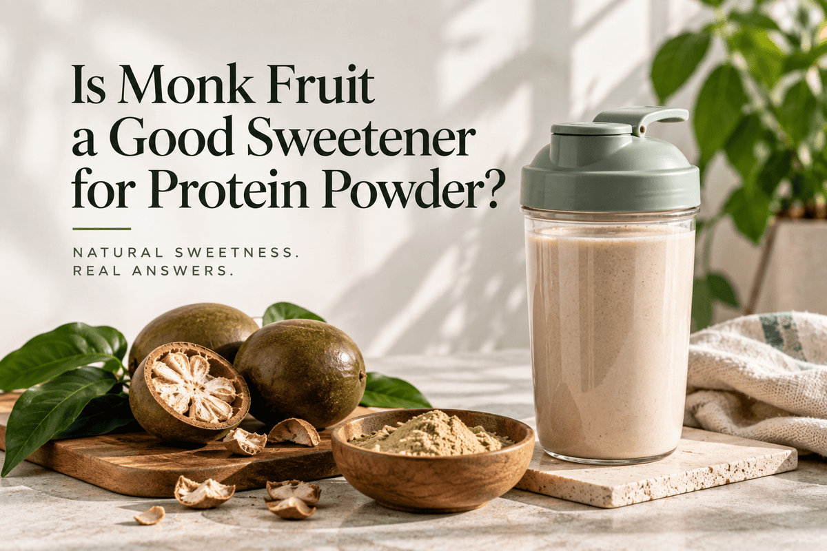 Is Monk Fruit a Good Sweetener for Protein Powder