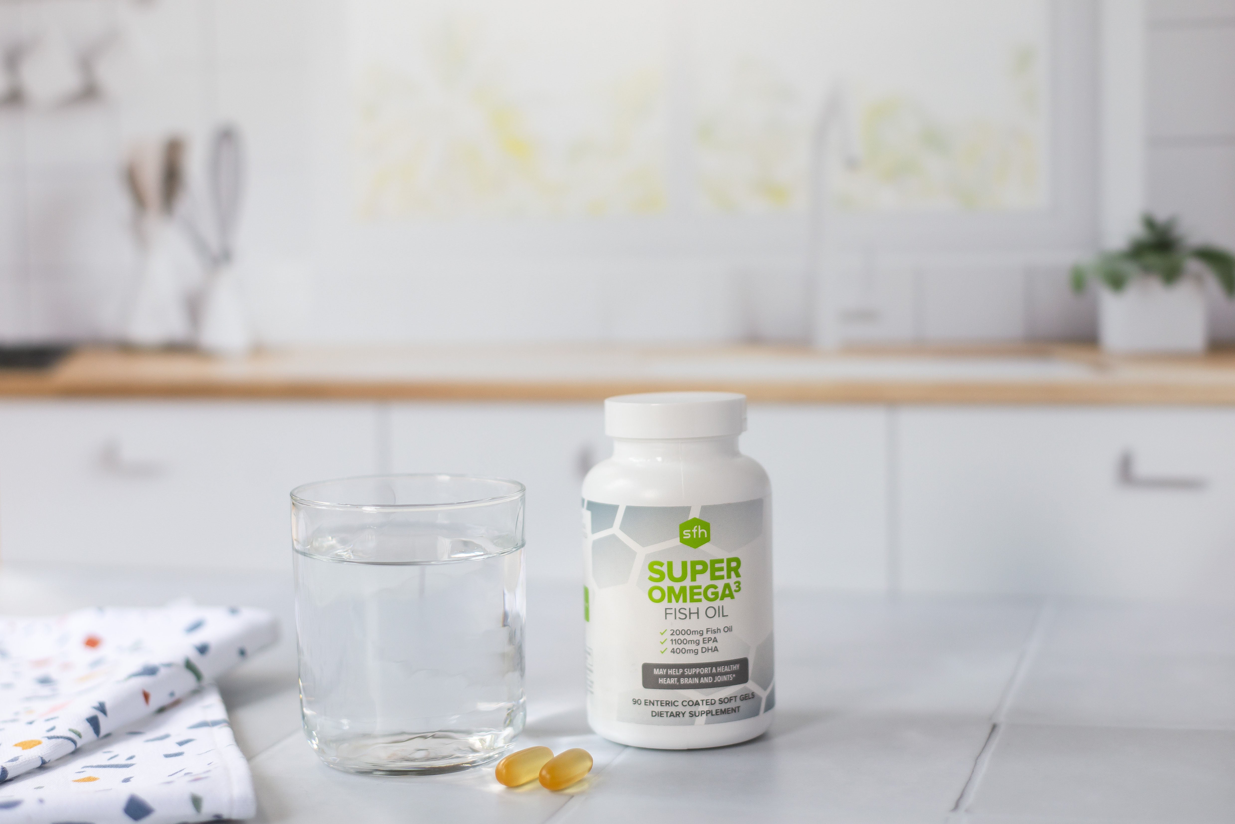 SUPER OMEGA-3 FISH OIL GEL CAPS