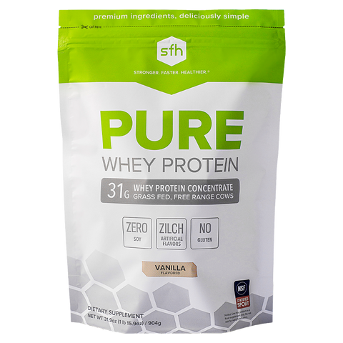 Protein Powder: Simply Vanilla, Gluten Free, 20g Protein