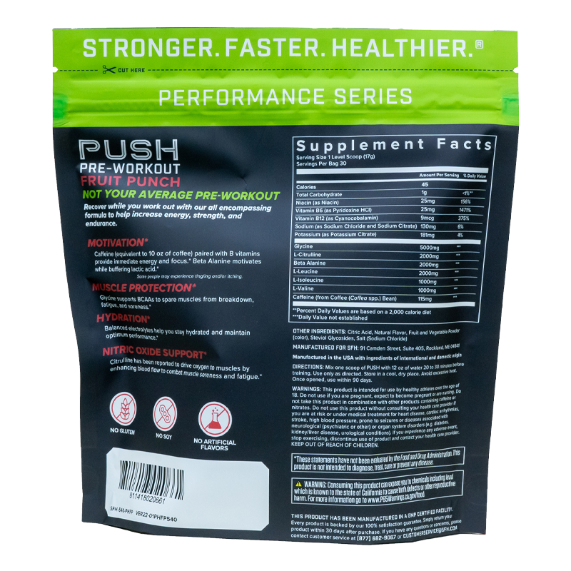 PUSH PRE-WORKOUT