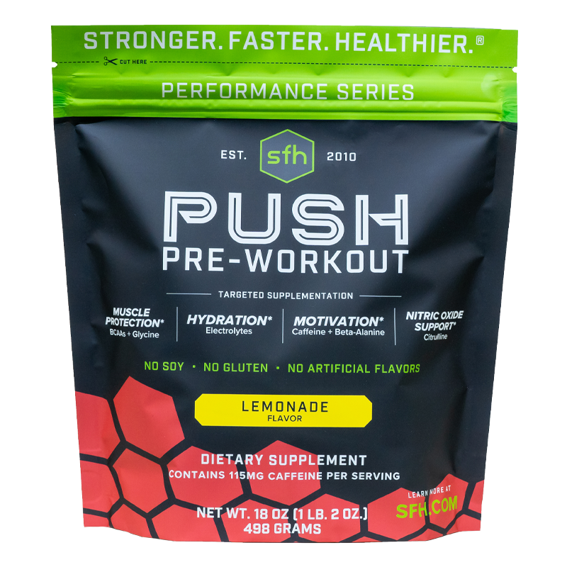 SFH PUSH PreWorkout The Ultimate PreWorkout