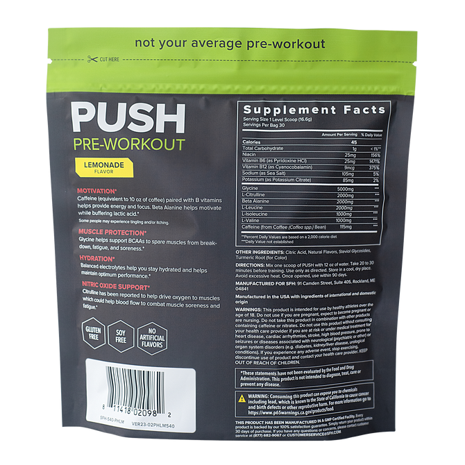 PUSH PRE-WORKOUT