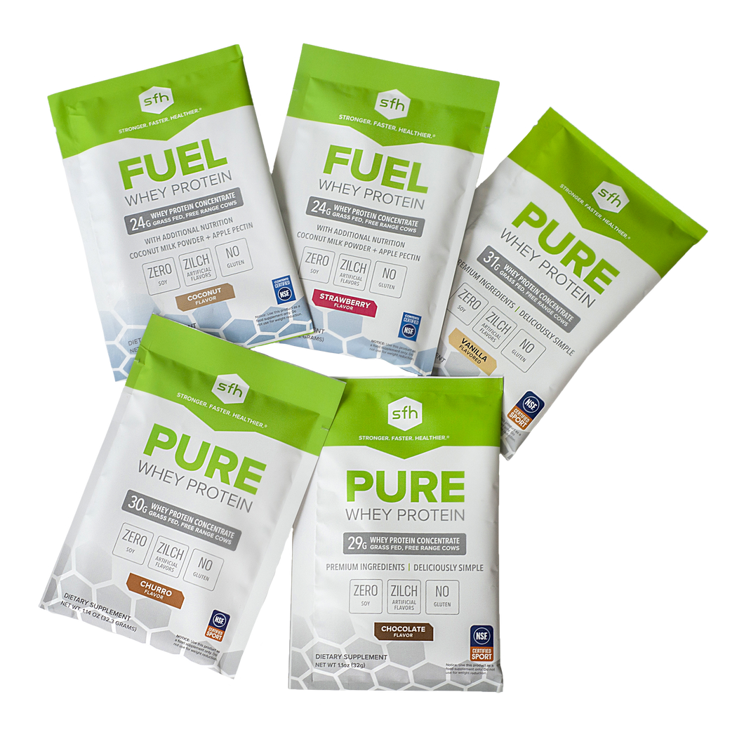 WHEY PROTEIN VARIETY PACK