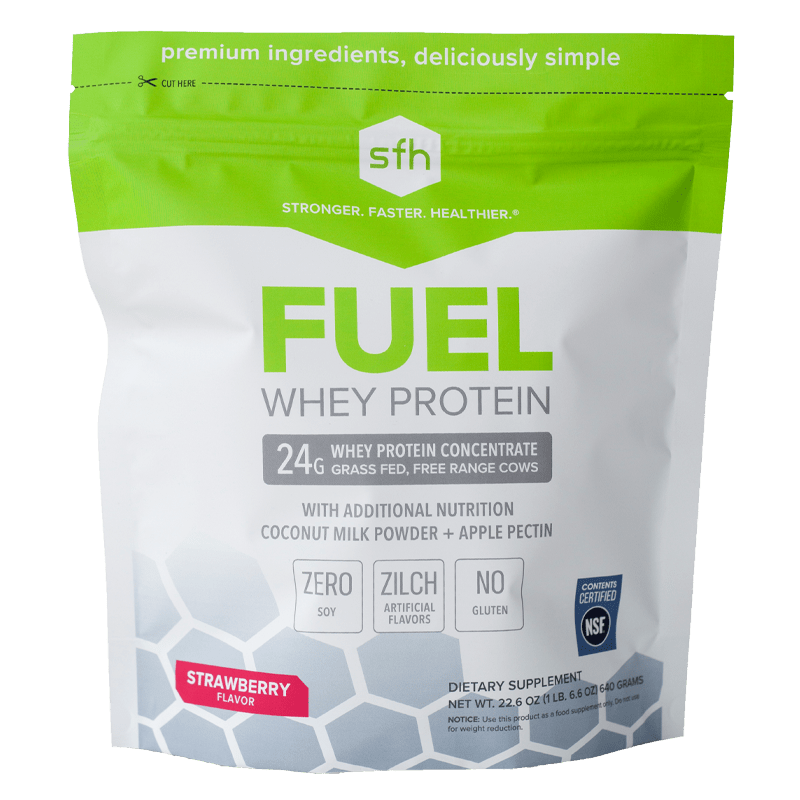 grass fed fuel whey protein coconut flavor