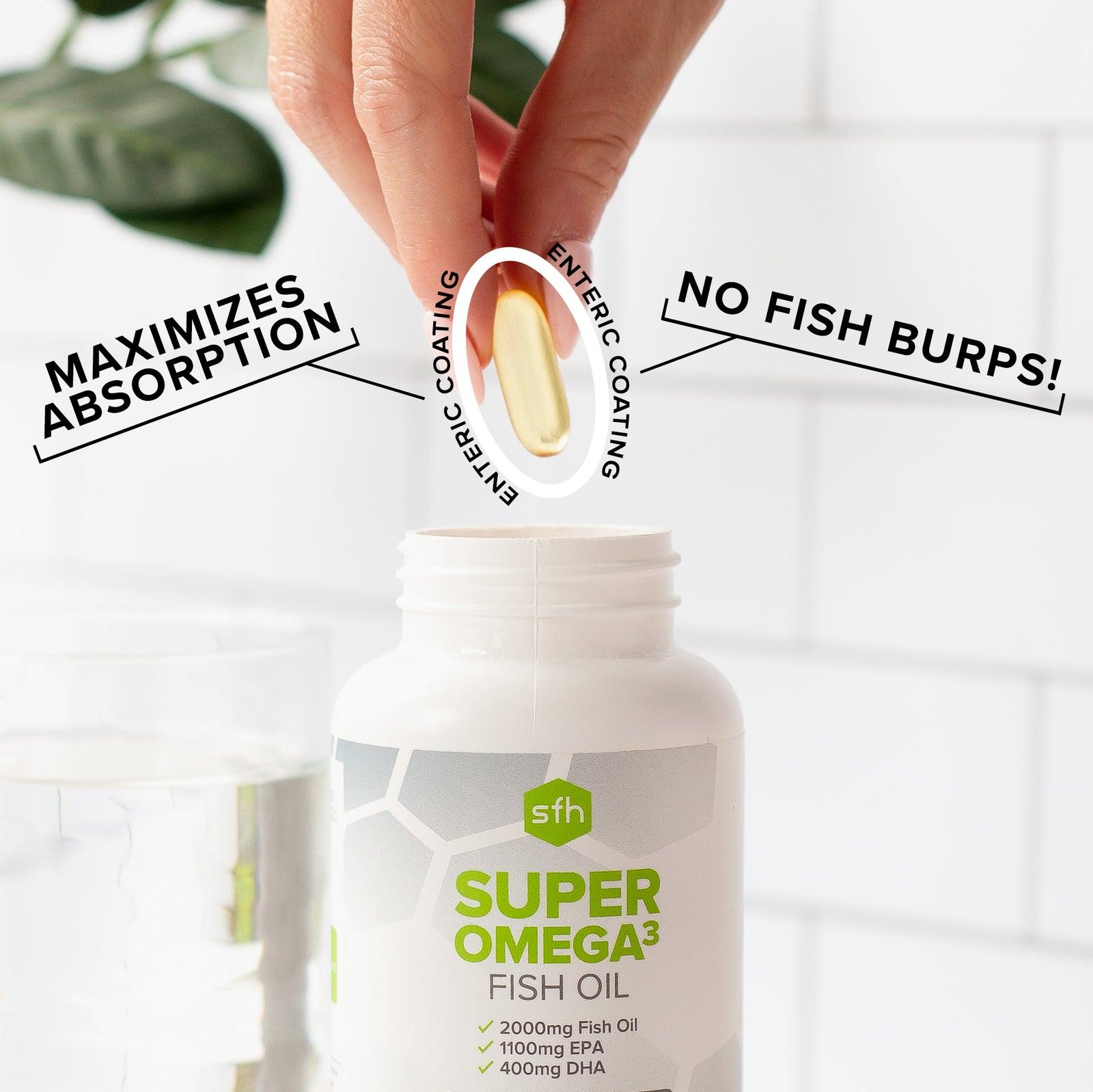 Super Omega3 Capsules NSF Sport Certified Fish Oil