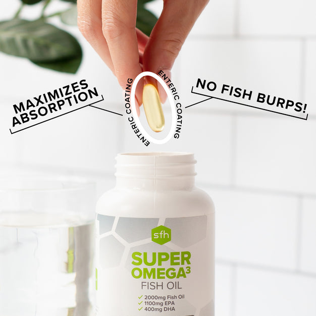 OMEGA-3 FISH OIL GEL CAPS