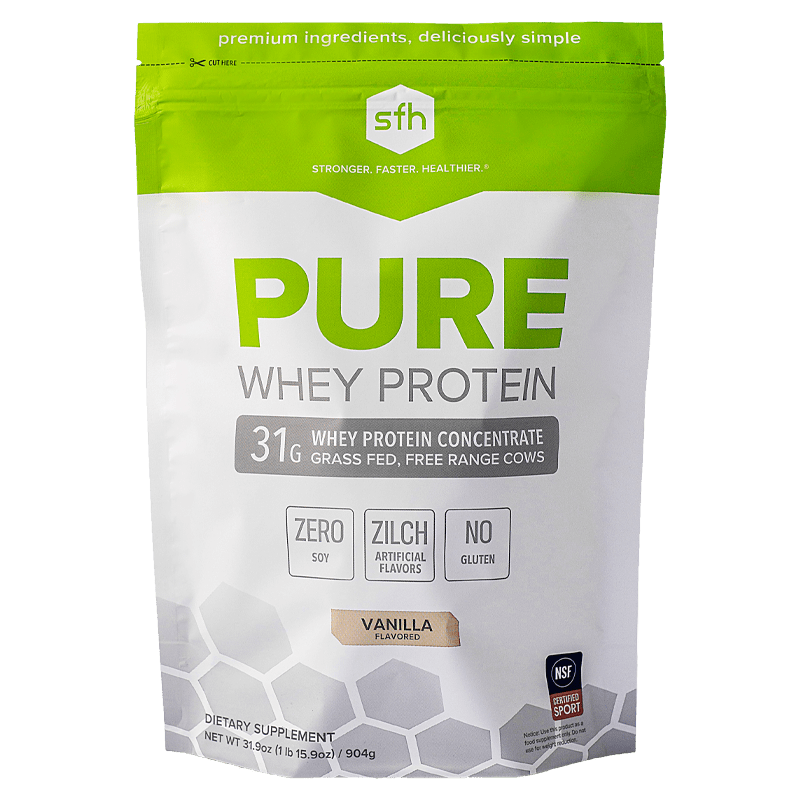 Grass Fed Pure Whey Protein Powder