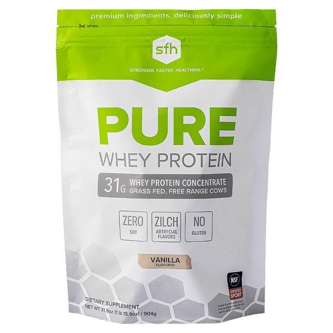 Grass Fed Pure Whey Protein Powder - SFH