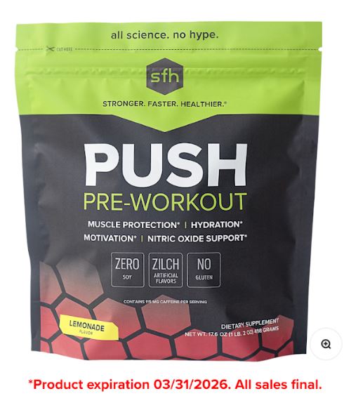 PUSH Pre-Workout for Peak Energy