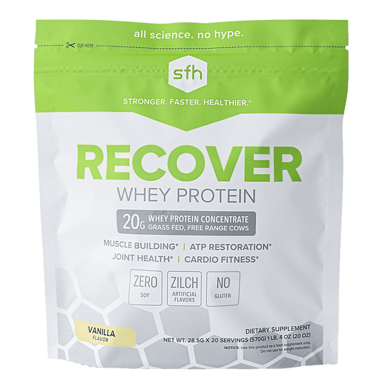 recover whey protein with creatine