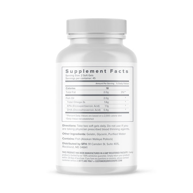 Super Omega 3 Fish Oil Soft Gels