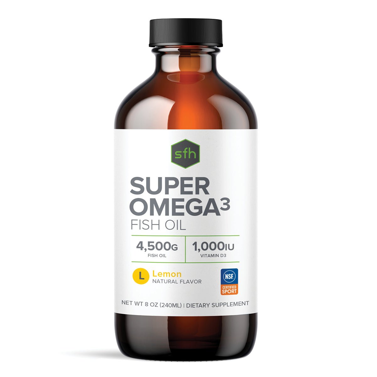Super Omega-3 Fish Oil with Vitamin D3